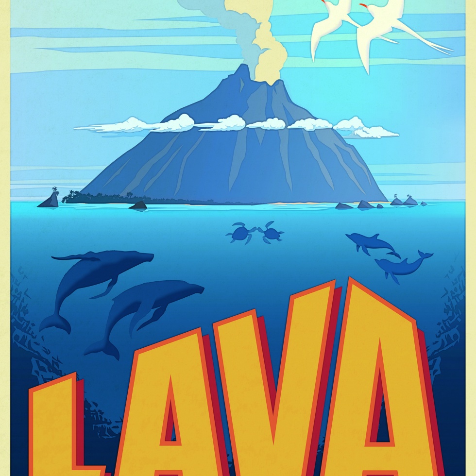 Poster del cortometraje Lava